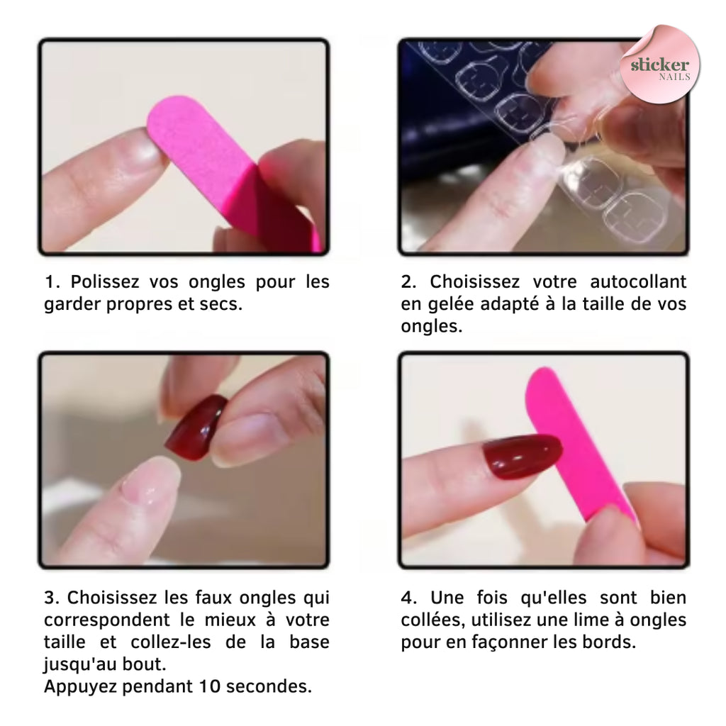 Sticker Nails - Des mains soignées qui boostent ta confiance, en quelques minutes